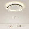 Bedroom Ceiling Light Modern Ultra-thin LED Light Living Room Balcony Study Room Black Gold Home Decoration Lighting Fixture