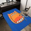 1PC Cat Mouth Extra Large Non Slip Floor Carpet, Office, Family, Bedroom Large Area Rug Indoor Rugs, Vibrant Colors
