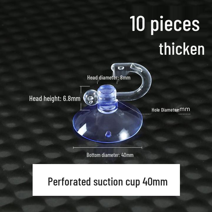 Transparent Strong Suction Hook for Glass or Tile - Free Shipping