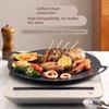 ZISIZ Outdoor Camping BBQ Grill Pan