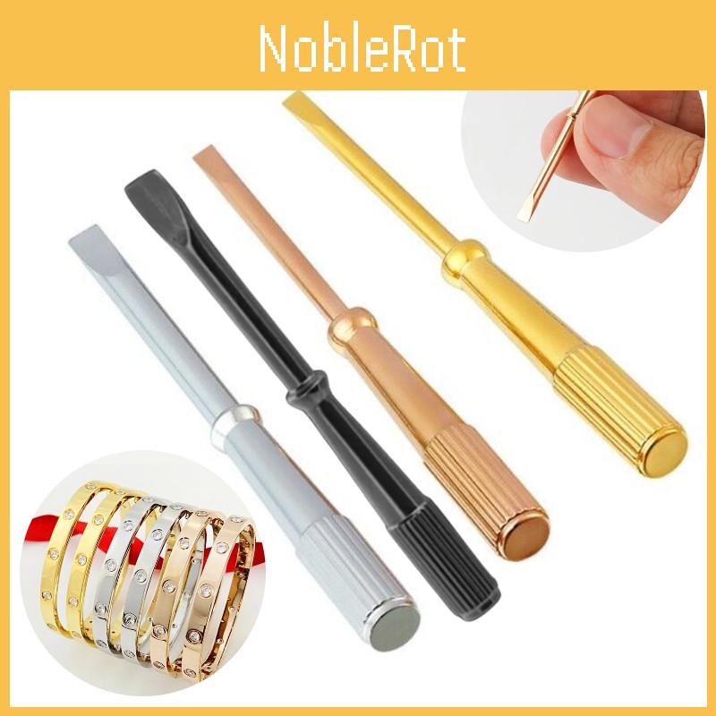 Portable Bracelet Screwdriver Bracelet Repair Screwdriver Tool 3 Steel Colors