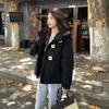 Down cotton clothes short autumn and winter new casual women's clothes down cotton clothes stand-up collar jacket