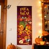 Witch Theme Wall Decor Halloween Flag Banner Backdrop Spooky Pumpkin Ghost Hanging Decorative Photo Booth Backgrounds Background Decoration
