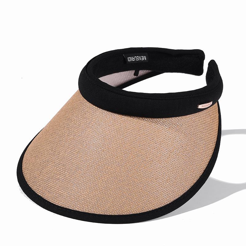 

Hat Style Versatile Fashionable Solid Color Womens Breathable Sun Hatscaps коричневий