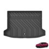 LUCKEASY Left Drive for Lynk & Co Z20/Lynk & Co 02  2025 2026 EV RWD SUV Car All-weather Floor Mat Trunk Pad Accessories Blak