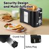 110V Stainless Steel Mini Breakfast Toaster (US Standard)