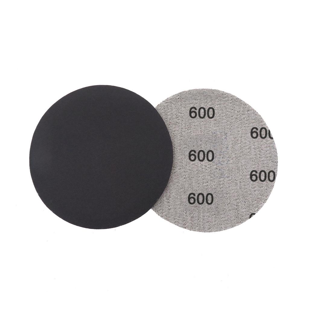 30PCS Wet Dry Sandpaper Discs High Efficiency Grinding Quick Change Backing for Paint Wood Metal Surfaces Wood Polishing