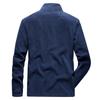Haine din lână pentru bărbați, noi de toamnă și iarnă, fleece, caldă, ocazională, la modă, cu guler în picioare, jachetă pentru bărbați