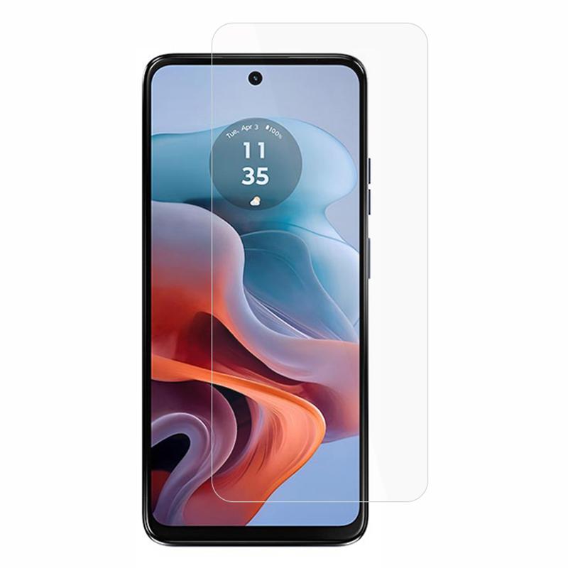 AMORUS Für Motorola Moto G45 5G/G34 5G Displayschutzfolie 9H Härte Hohe Aluminium-Silizium Glasfolie