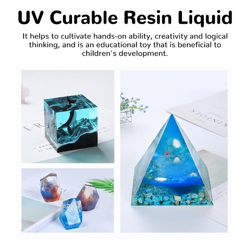 UV Curing Epoxy Resin for Casting, Coating, Jewelry Making