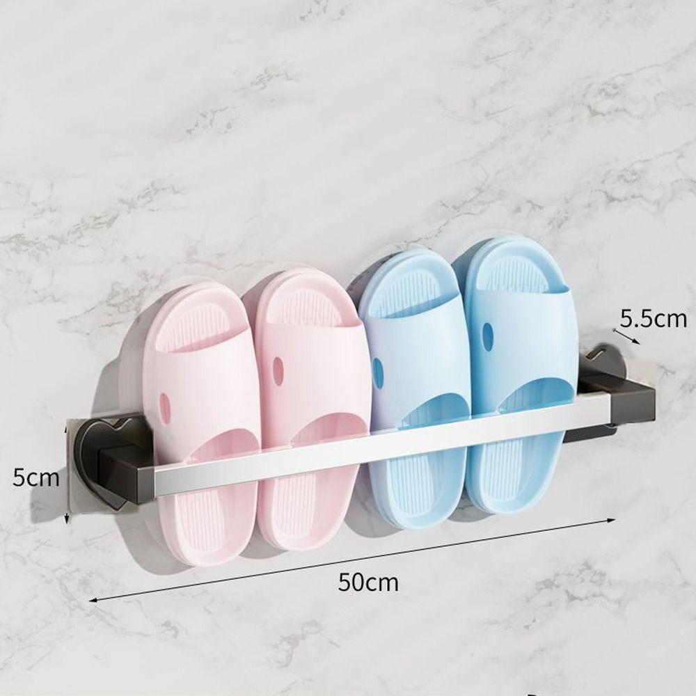 Hanger Holder Clothes Holder Toilet Storage Shelf Creative Slipper Bracket