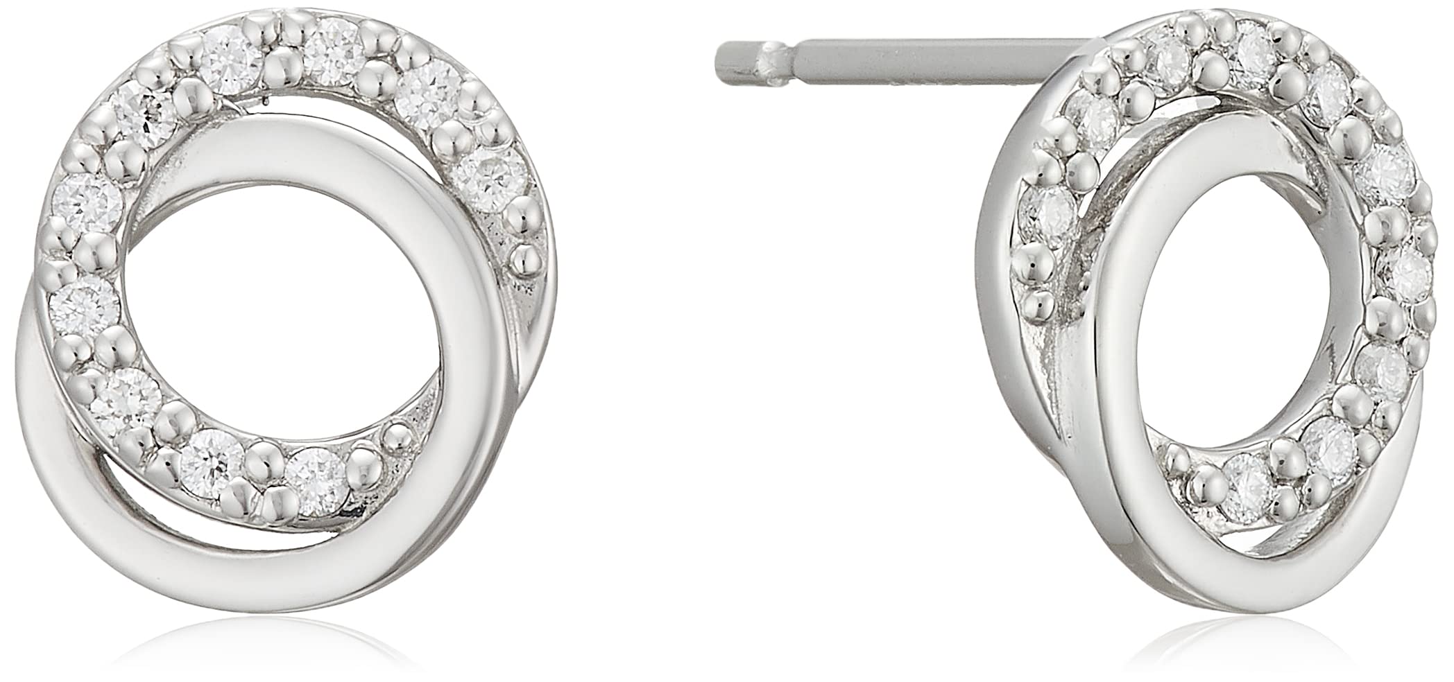 

Earrings Ladies 111923155004 4℃ (Yondo Sea) платиновий