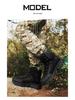Men's 2025 Tactical Desert High-Top Military Hiking & Mountaineering Boots - Large Size Outdoor Footwear