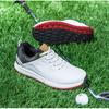 Men's Cross Golf Lace-up Spike-less Breathable Casual Outdoor Golf Shoes