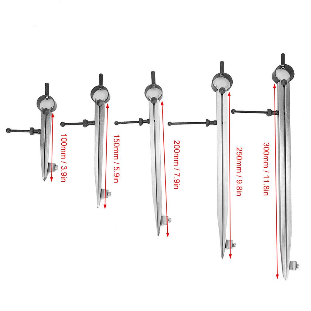 Math Compasses Craft Rotating Tool Drafting Wing Divider Line Location Scriber Drawing Compasses Craft Rotating Tool Drafting