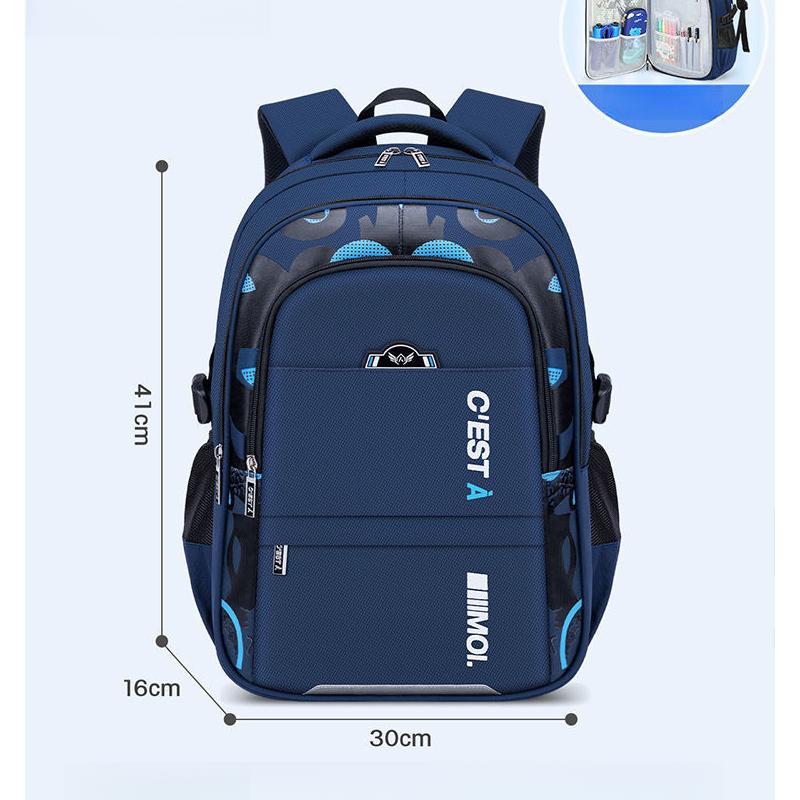 New Style Primary and Middle School Students Schoolbag Boys Back Children Schoolbags Backpack