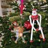 Tubi Pop di Natale Riempitivi per Calze per Bambini Piccoli Bambini Giocattolo Telescopico con Ventosa Babbo Natale/Renna Tubi Fidget Giocattolo Sensoriale per Bambine Bambini