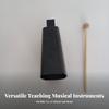 Cowbell with Mallet Rectangular Handle Hand Tapered Percussion Instrument