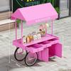 Street Stall Cart for Hotel Exhibitions, Mall Flower Displays, Specialty Promotions, and Event Showcases