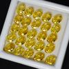 Natural Yellow Sapphire Oval Cut 9 Pcs 7x5 MM Lot CERTIFIED Loose Gemstone s-45000