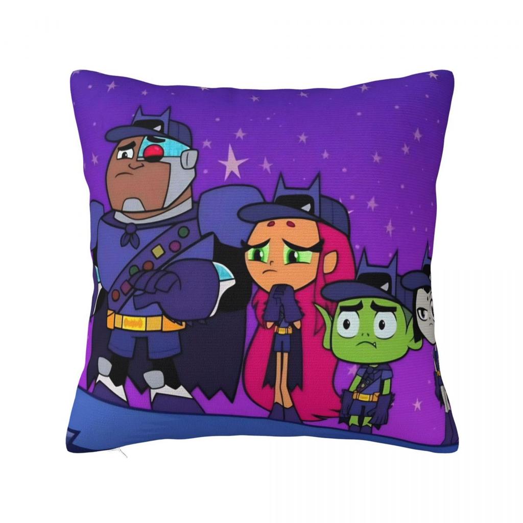 Pillow Cover Cartoon Go Custom DIY Cushion Cover T-Teen Fashion Pillow Case For Office Car Home Decorative Pillowcases