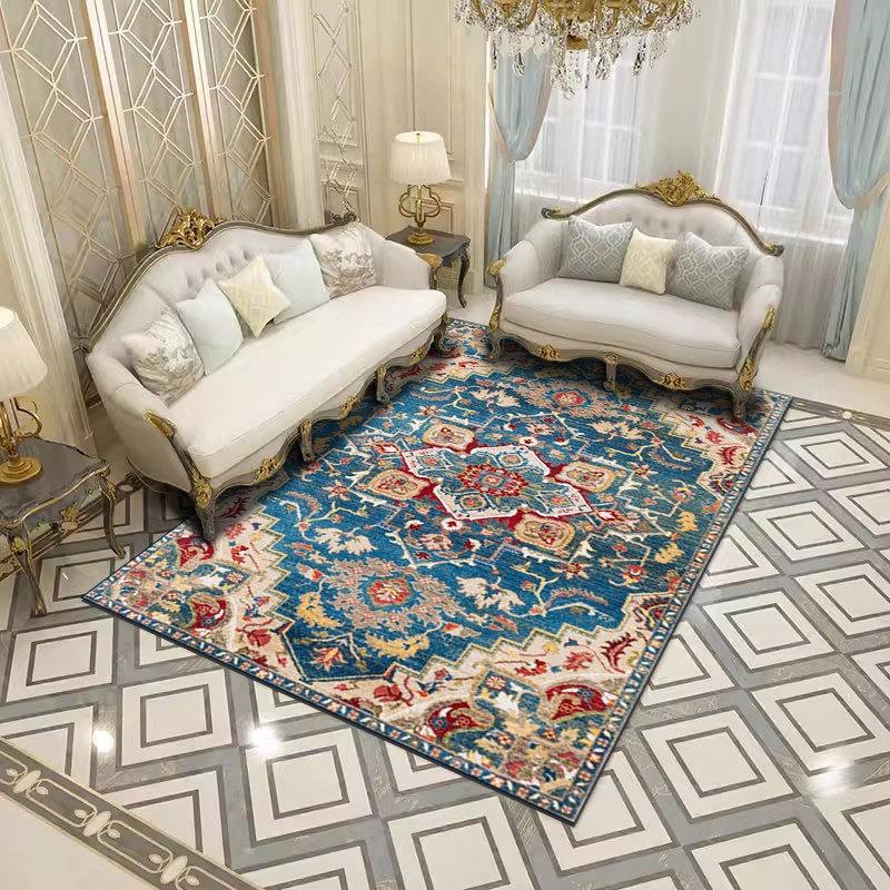 Vintage Persian Style Living Room Carpet Hotel Homestay Corridor Carpet