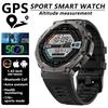 HD Uhren Eingebaute Dual-Band GPS Smartwatch Herren Smartwatch Kompass Höhenmesser Barometrisch 5ATM IP69K Wasserdicht AMOLED