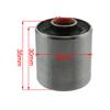 2 buc. Bucșă Suport Motor Pentru GY6 125cc 150cc 4 Timpi 157QMJ Pentru Scuter Moped ATV Quad