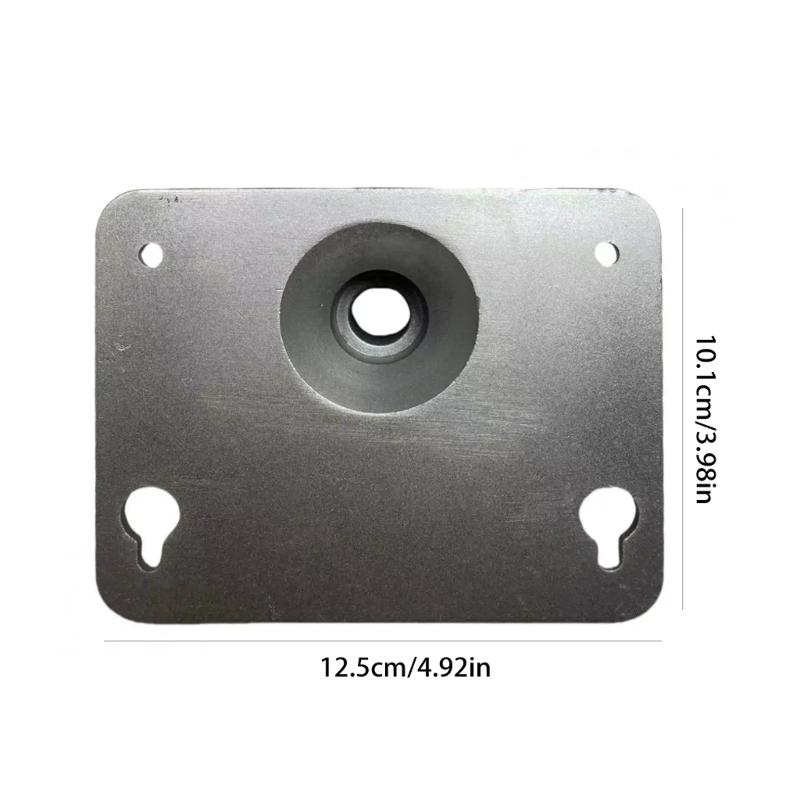 Universal Percussion Instrument Stand Metal Electronic Module Mounting Plate For Easy Setup And Secure Performances