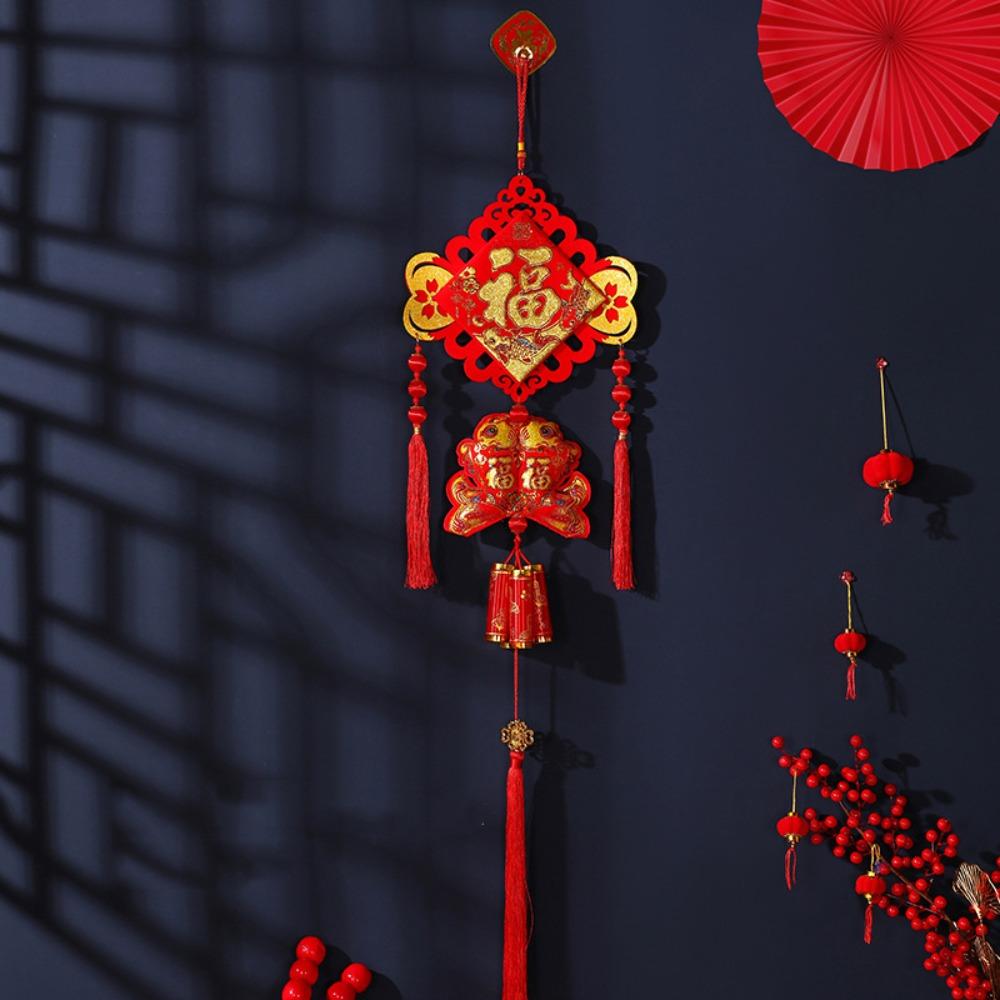 Hanging Lucky Bag Pendant Chinese New Year Spring Festival Ornament  Home Decor
