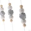 Baby Kids Crib Mobile Bed Bell Toys Wooden Wind Chimes Hanging Room Decor