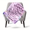 Happy Birthday Floral Butterfly Home Blanket Comfortable Soft Lightweight Multipurpose Blanket For Picnics Sofas Offices Beds Living Rooms Perfect