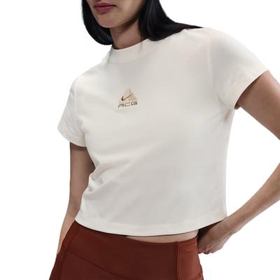 Dri-Fit ACG Comfortable Fashion Simple Solid Color Short Sleeve Regular T-Shirt Women Tops HM6085110