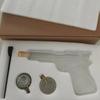 Gun-Shaped Glass Whiskey Decanter and Dispenser Set