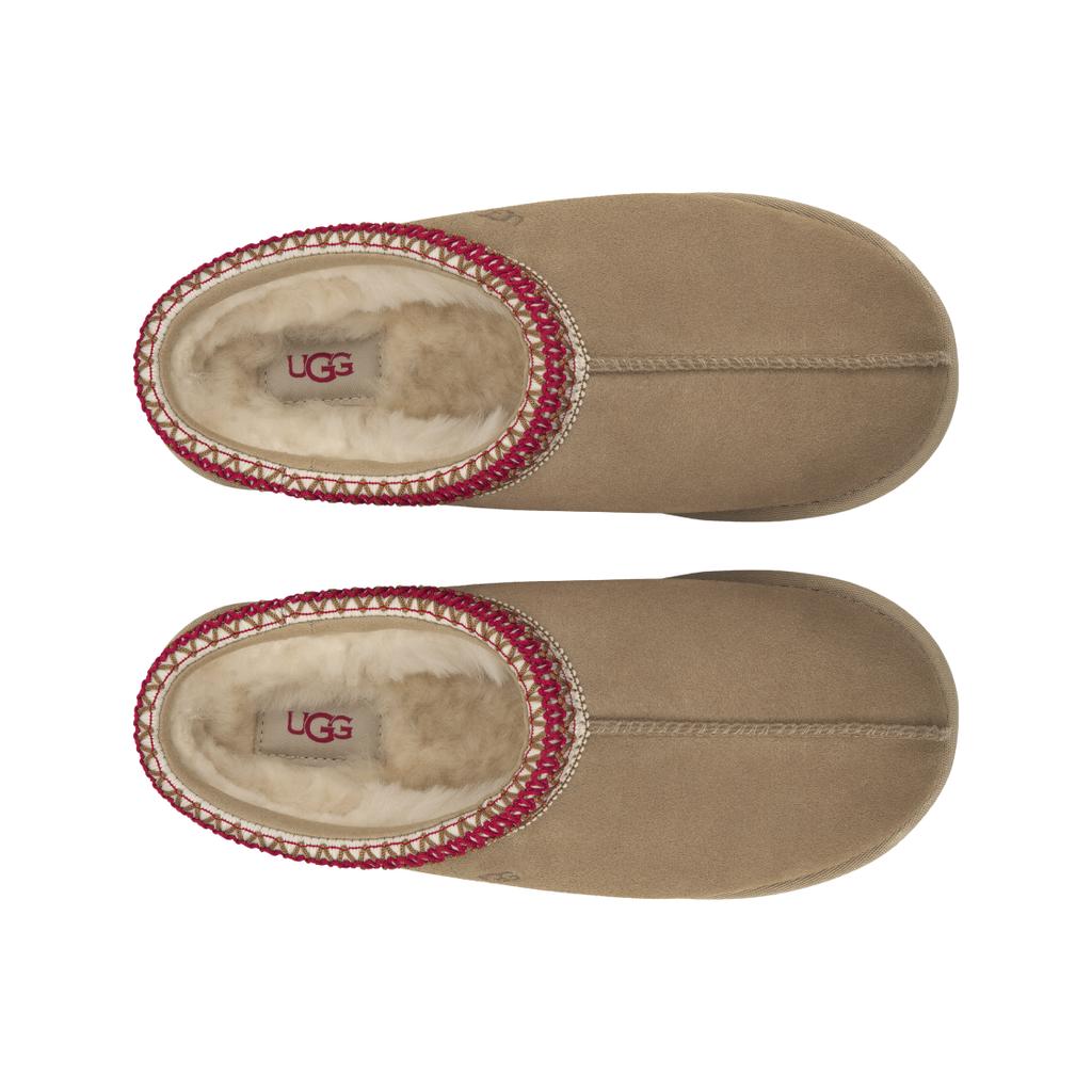 UGG Tasman 2 Slipper Sand Dark Cherry Damen Sneakers Braun 1174470-SDDR