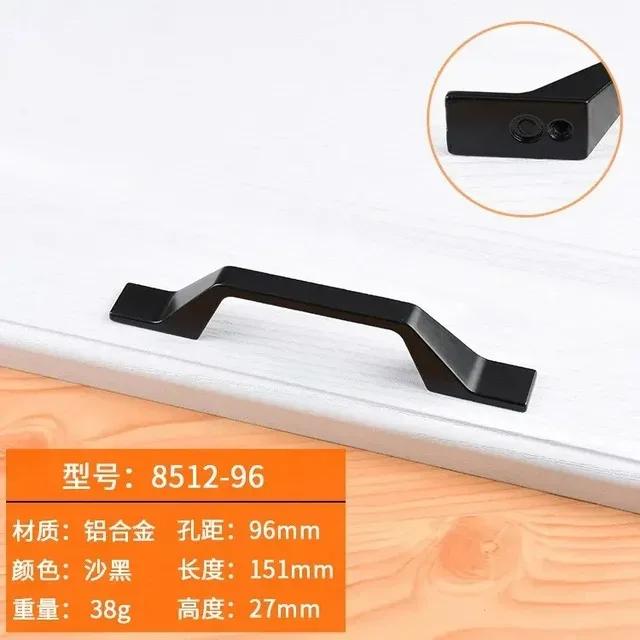 Schwarze Griffe Möbel Schrankknöpfe Muebles Griffe Küchenschubladenknöpfe Schrankgriffe Schrankknöpfe