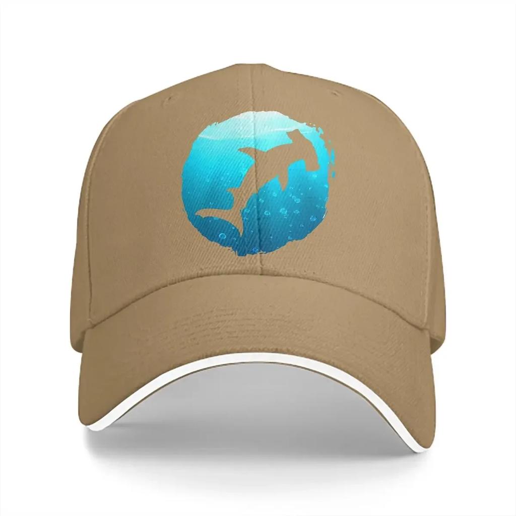 Hammerhead Unisex Baseball Caps Peaked Cap Shark Scuba Diving Sun Shade Hats for Unisex Women