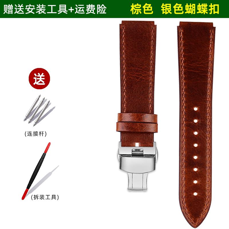 For Casio Farmhouse Oak Watch GA2100/GA2110/GA-B2100 GM2100 Modified Retro Genuine Leather Watch with Men's Leather Chain black