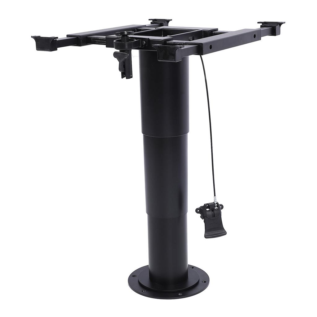 RV Table Pedestal Stand Base Remote Control Pneumatic Lifting 355mm To 730mm Adjustable Table
