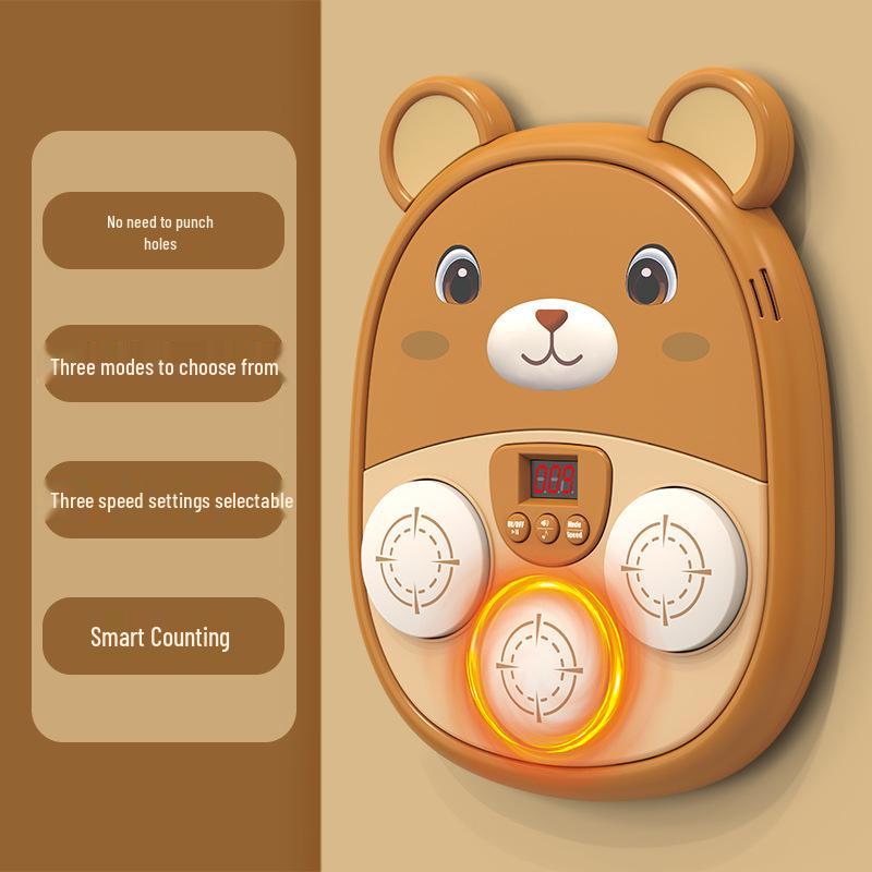Kids' Bluetooth Boxing Target: Smart Music Fitness Punch Toy