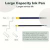 12-Pack Blue Gel Pens for Doctors and Nurses 0.5mm Quick-Dry Smooth Writing Ergonomic Design Ideal for Prescription Writing and Office Supplies
