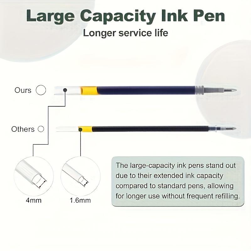 12-Pack Blue Gel Pens for Doctors and Nurses 0.5mm Quick-Dry Smooth Writing Ergonomic Design Ideal for Prescription Writing and Office Supplies