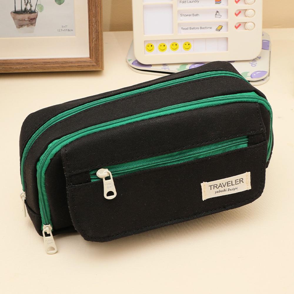 Pen Pouch Large Capacity Pencil Case 5 Layers Korean Pen Pencil Bag  Students