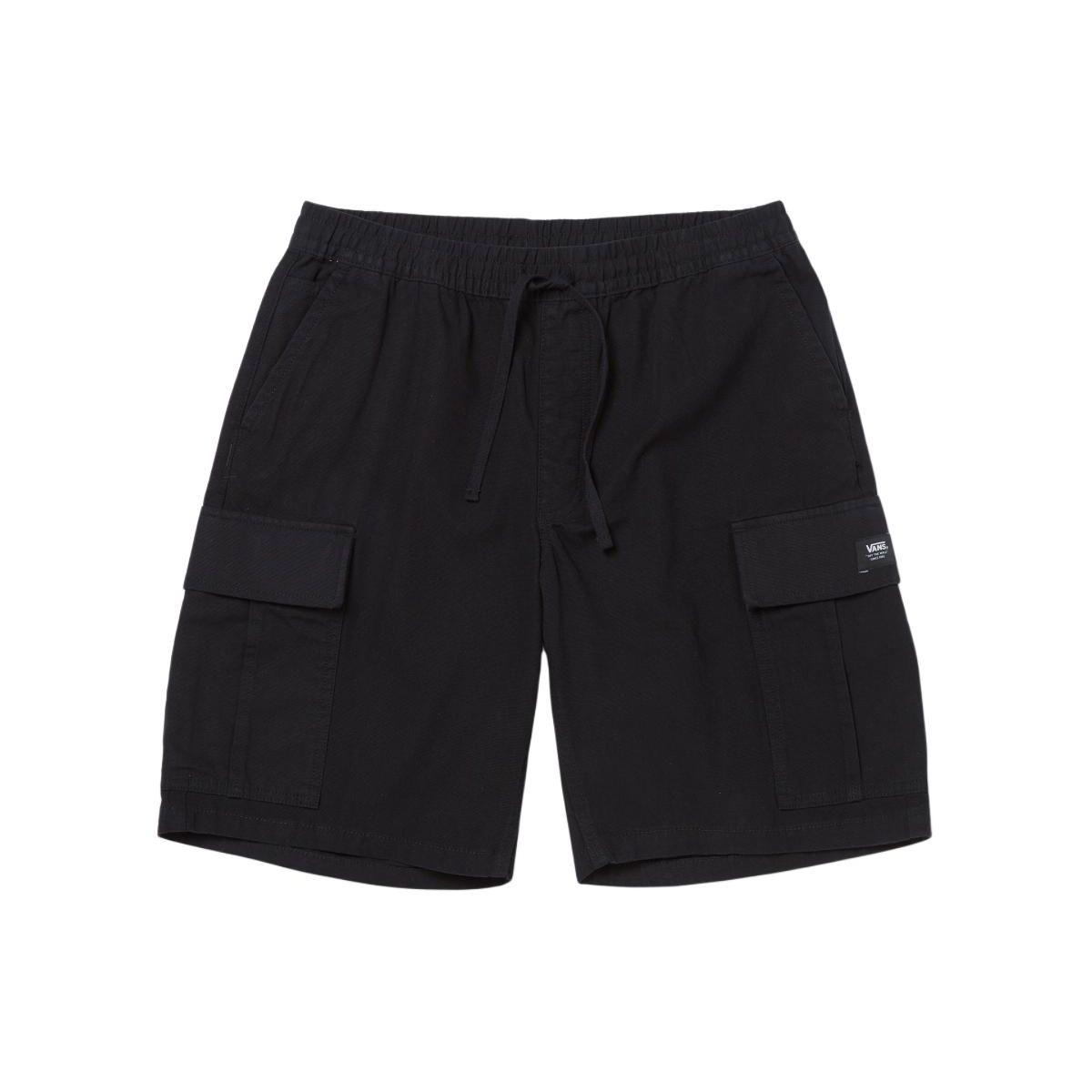 

Vans Logo Patch Straight Leg Work Shorts Men shorts Black VN000G6SBLK S