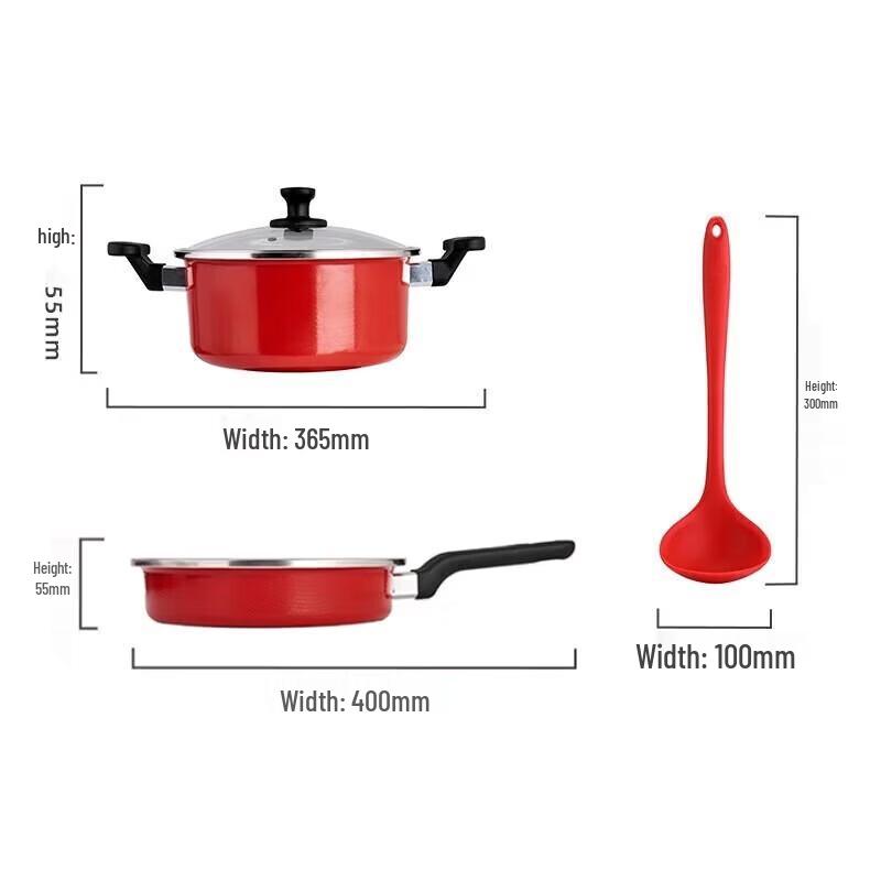 

Corning Jumeihui Series 3-Piece Cookware Set