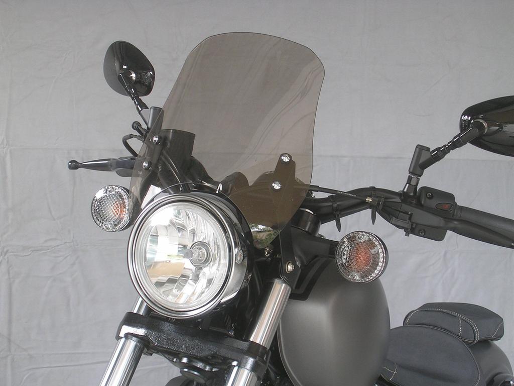 Asahi Windshield Meter Visor BOLT Screen (AF ASAHI) CZ-03