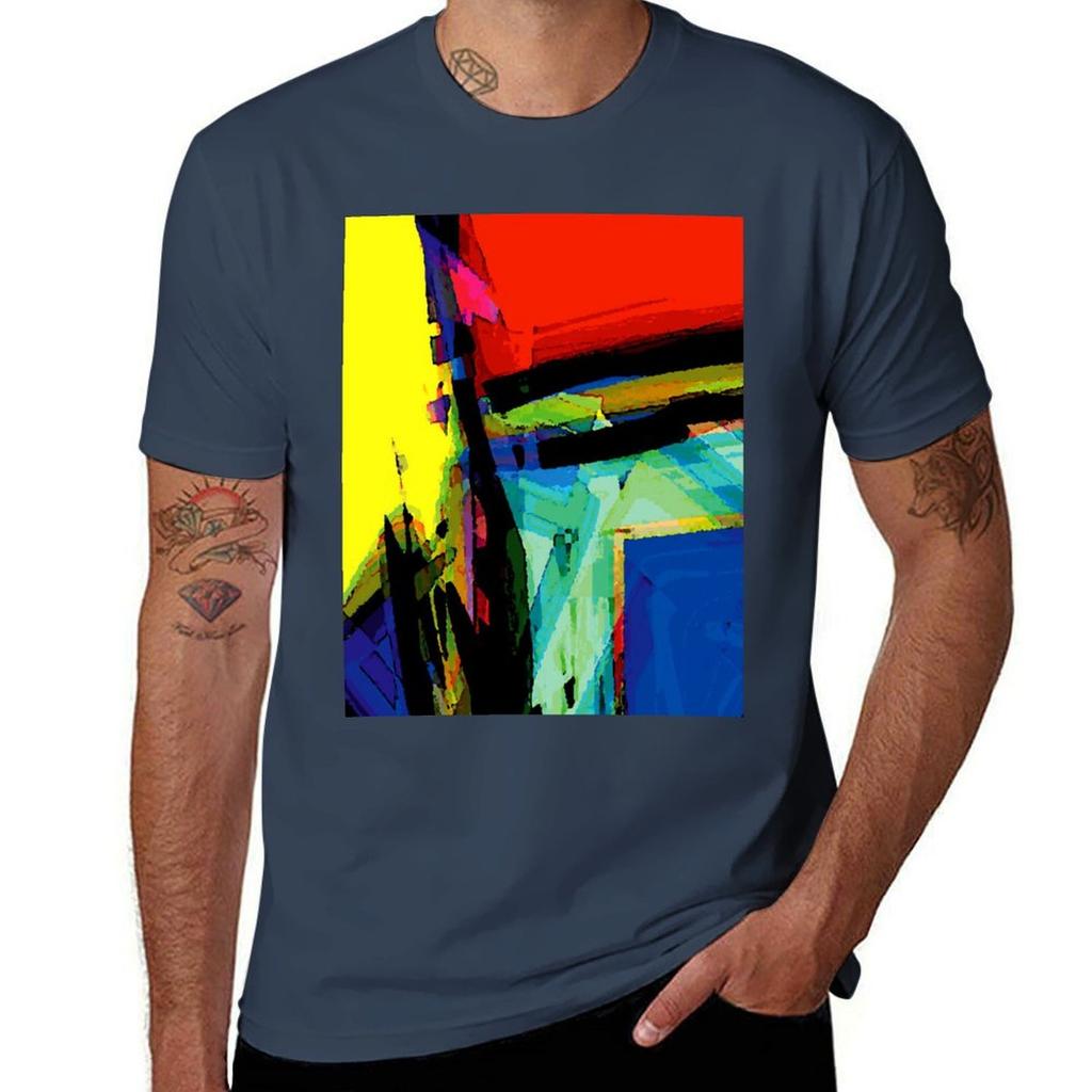 Battle Between Colours I TShirt Big and Tall Solid Color TShirt