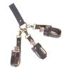 Potion Bottle Wizard Potions Glass Holder with Cork Stopper and Leather Harness for Women Men Halloween Cosplay