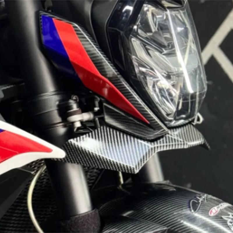 For BMW F900R F 900R F 900 R 2021-2023 2024 Motorcycle Front Downforce Naked Aerodynamic Spoiler Winglet Deflector
