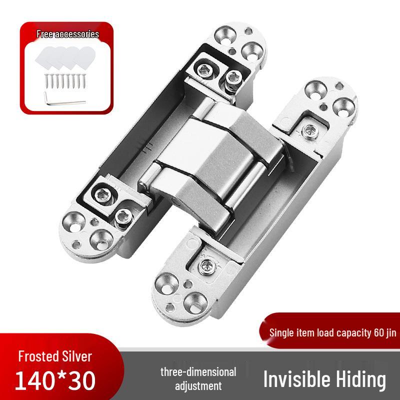 3D Adjustable Concealed Hinge for Hidden Doors